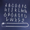 Letter Initial Crystal Necklace