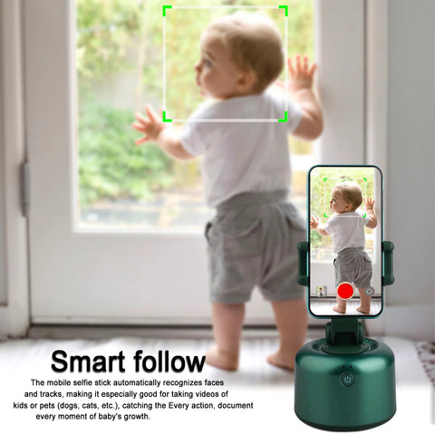 360° Rotation Auto Tracking Smart Personal Robot-Cameraman