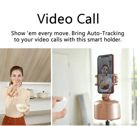 360° Rotation Auto Tracking Smart Personal Robot-Cameraman