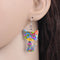 Supercute Colorful Cat Earrings