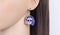 Acrylic Halloween Skull Earrings