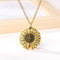Fabulous - You Are My Sunshine Sunflower Necklace