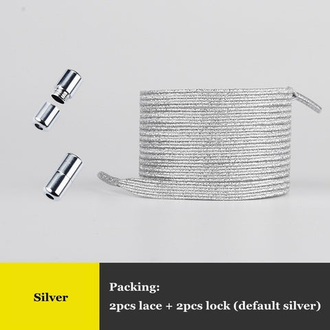 No Tie - Quick Locking - Elastic Shoelaces
