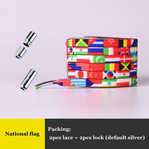 No Tie - Quick Locking - Elastic Shoelaces