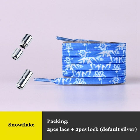No Tie - Quick Locking - Elastic Shoelaces