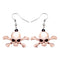 Acrylic Halloween Skull Earrings