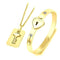 Remarkable Lock Key Bracelet-Necklace Set