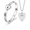 Remarkable Lock Key Bracelet-Necklace Set
