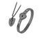 Remarkable Lock Key Bracelet-Necklace Set