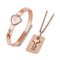 Remarkable Lock Key Bracelet-Necklace Set