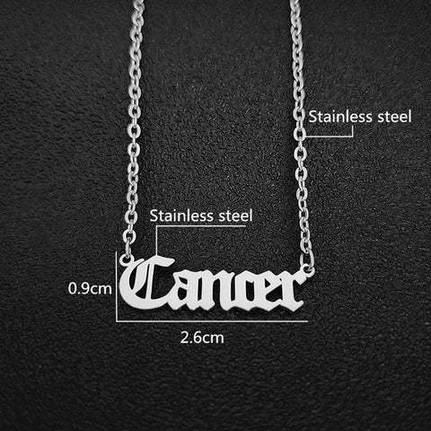 Stunning Zodiac Pendant Necklace - Excellent for any outfit