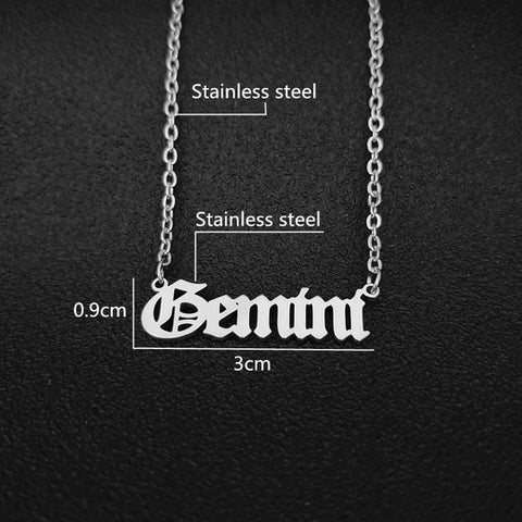 Stunning Zodiac Pendant Necklace - Excellent for any outfit