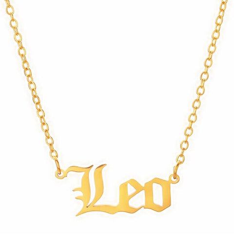 Stunning Zodiac Pendant Necklace - Excellent for any outfit