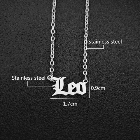 Stunning Zodiac Pendant Necklace - Excellent for any outfit