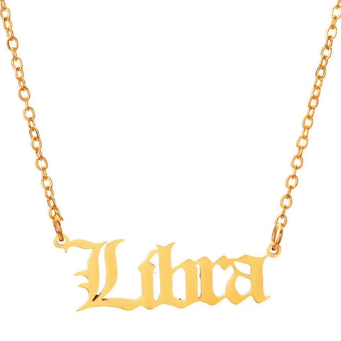 Stunning Zodiac Pendant Necklace - Excellent for any outfit