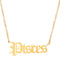 Stunning Zodiac Pendant Necklace - Excellent for any outfit