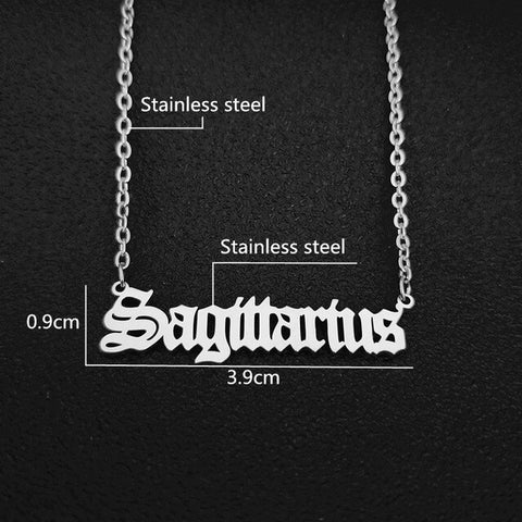 Stunning Zodiac Pendant Necklace - Excellent for any outfit