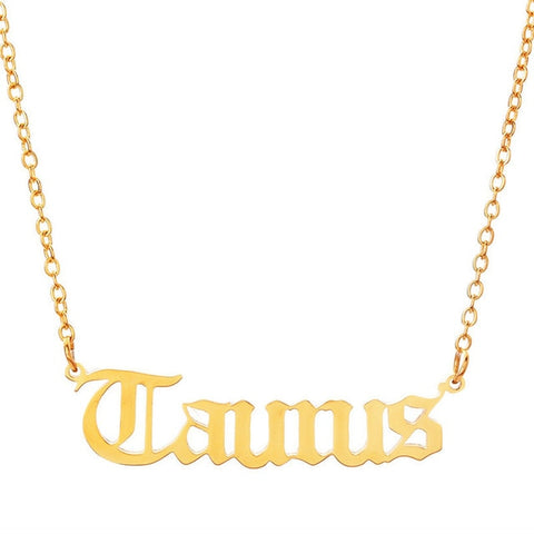 Stunning Zodiac Pendant Necklace - Excellent for any outfit