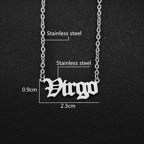 Stunning Zodiac Pendant Necklace - Excellent for any outfit