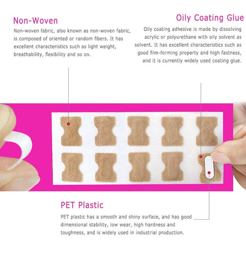 Ingrown Toenail Correction Sticker Patches - 10 Pieces