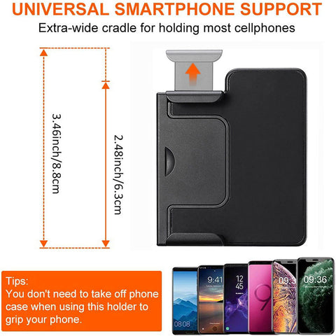 Wireless Smartphone Handle Grip Holder with Shutter
