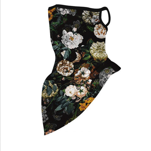 Face Cover Balaclava Scarf Neck Outdoor Sport Earloop Headband Unisex Fashion Funny Windproof Dust Scarf Wrap Camping Accessory